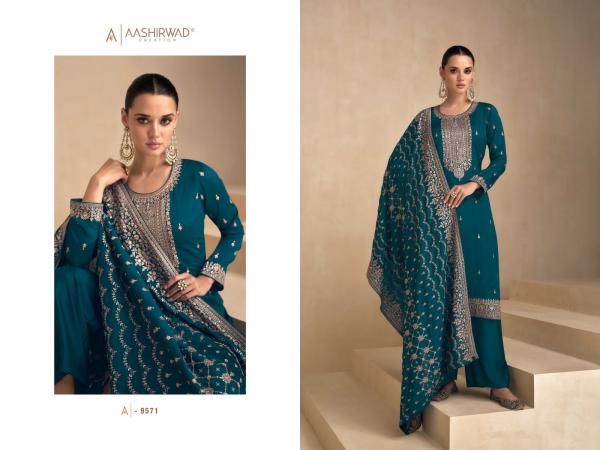 Aashirwad Gulkand Garima Silk Designer Salwar Suit Collection